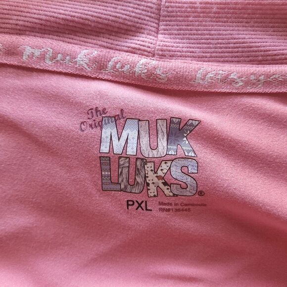 MUK LUKS Cloud Knit Love to Layer Long Sleeve Open Front Cardigan Women's PXL - Picture 4 of 9